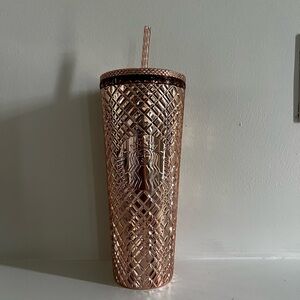 NWT Starbucks Rose Gold 24oz Cup
